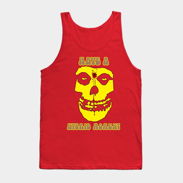 Dazed and Ripping - Crimson Ghost 70's style Tank Top by Controlled Chaos